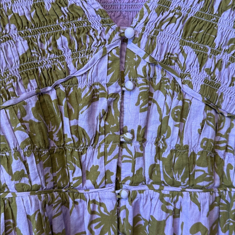 Anthropologie peregrine midi dress Xlarge - Picture 4 of 10